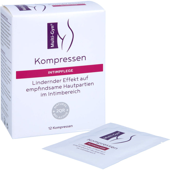 Multi-Gyn Kompressen Intimpflege, 12 pcs. Compresses