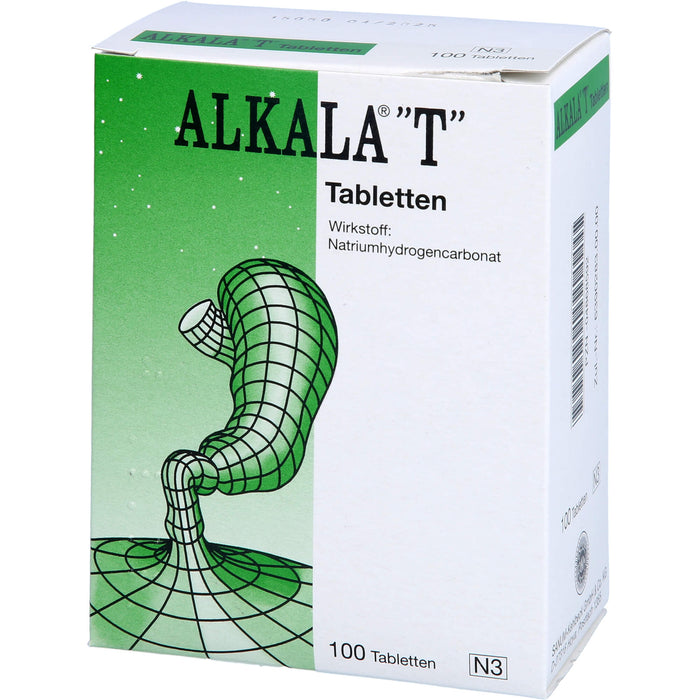 ALKALA T Tabletten bei Sodbrennen und säurebedingten Magenbeschwerden, 100 St. Tabletten