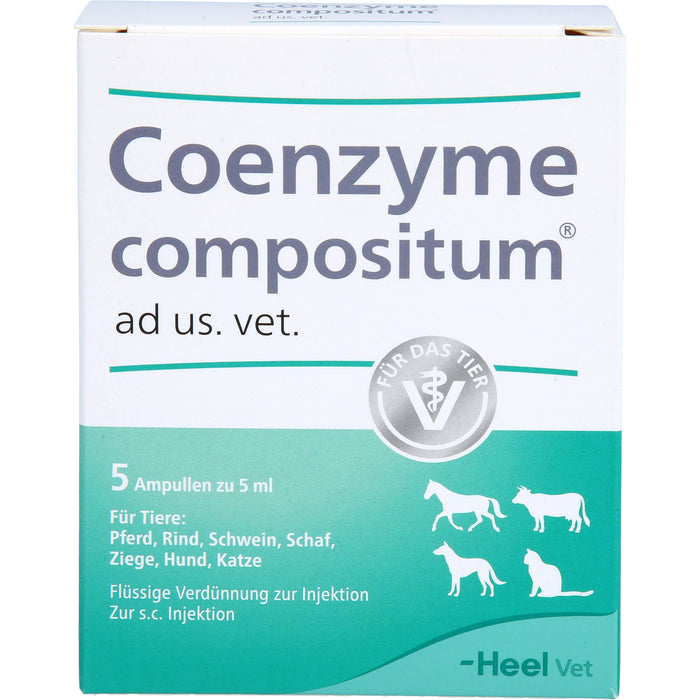 Heel Coenzyme compositum ad us. vet. Ampullen, 5 pcs. Ampoules