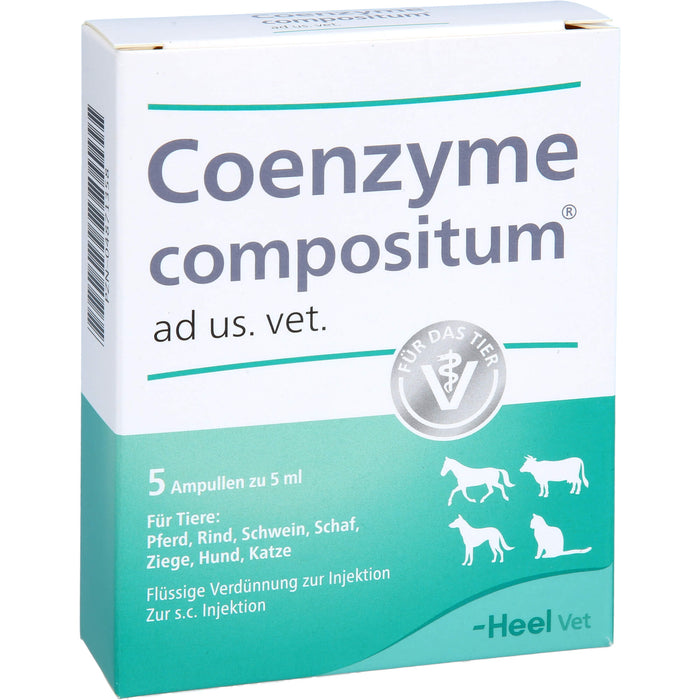 Heel Coenzyme compositum ad us. vet. Ampullen, 5 pc Ampoules