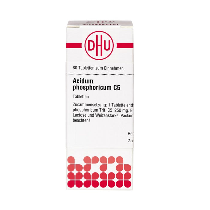 DHU Acidum phosphoricum C5 Tabletten, 80 St. Tabletten