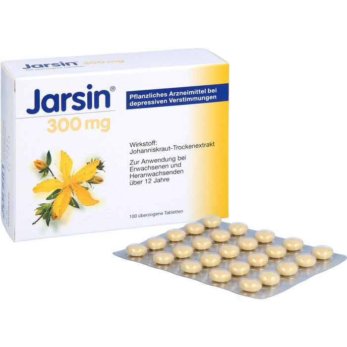 Jarsin 300 mg, überzogene Tabletten, 100 St. Tabletten