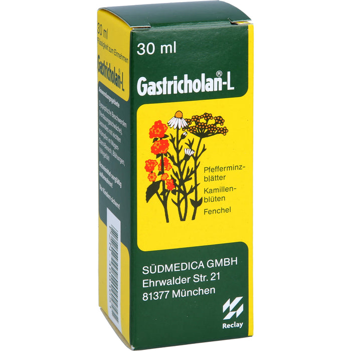 Gastricholan-L Flüssigkeit, 30 ml Lösung