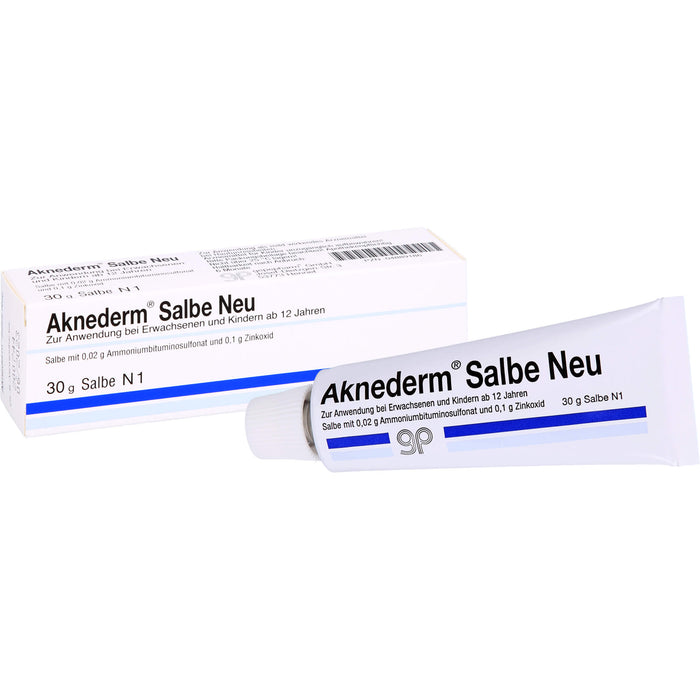 Aknederm Salbe Neu bei Hautunreinheiten, 30 g Ointment