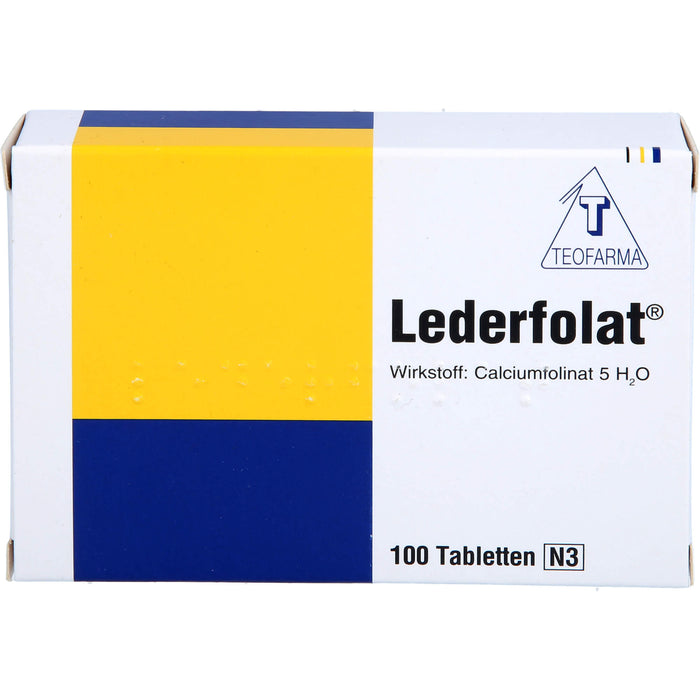 Lederfolat 6,35 mg Tabletten, 100 pcs. Tablets