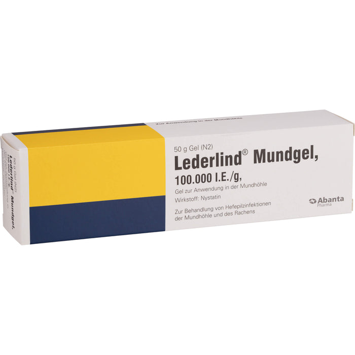 Lederlind Mundgel, 100.000 I. E./g, Gel zur Anwendung in der Mundhöhle, 50 g GEL