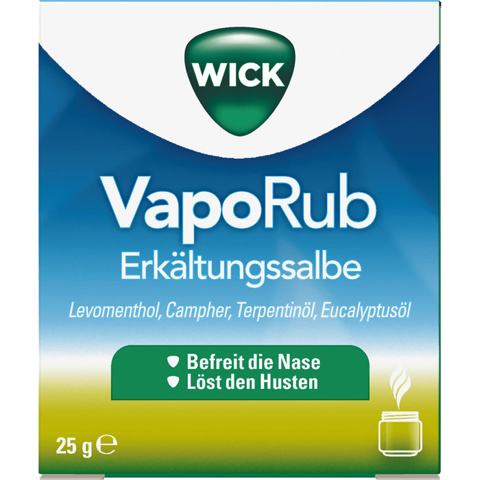 WICK VapoRup Erkältungssalbe, 25 g Ointment