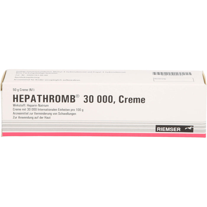 Hepathromb 30 000, Creme, 50 g Cream