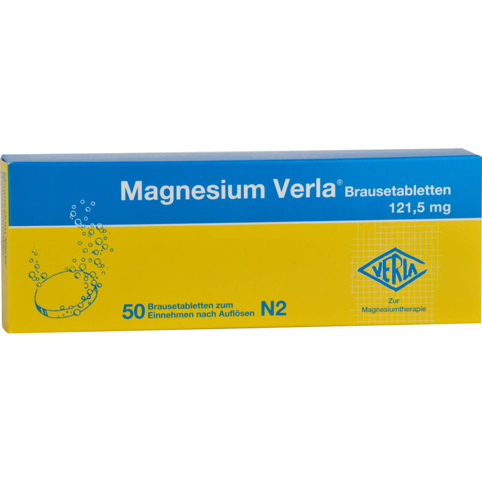 Magnesium Verla 121,5 mg Brausetabletten, 50 St. Tabletten