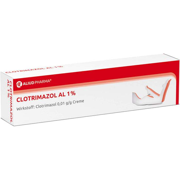 Clotrimazol AL 1 % Creme bei Pilzinfektionen, 20 g Crème