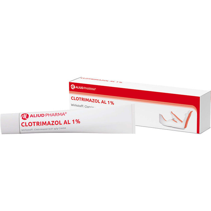 Clotrimazol AL 1 % Creme bei Pilzinfektionen, 50 g Creme