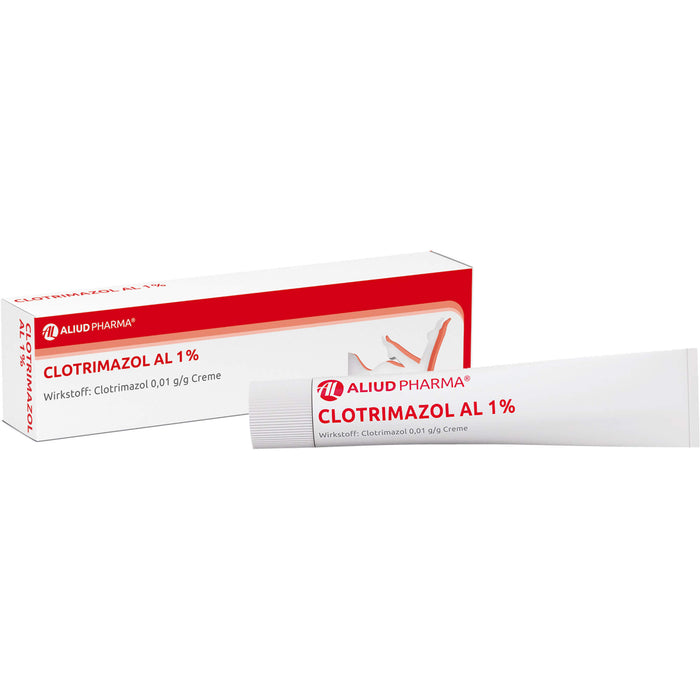 Clotrimazol AL 1 % Creme bei Pilzinfektionen, 50 g Creme