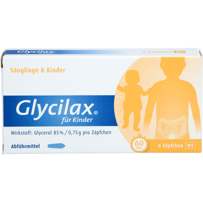 Glycilax für Kinder Abführmittel Zäpfchen, 5 pcs. Suppositories