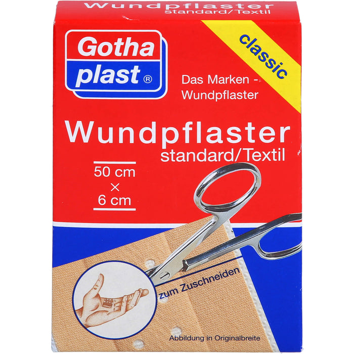 GOTHAPLAST WUNDPFLASTER STANDARD 50CMX6CM, 1 St PFL