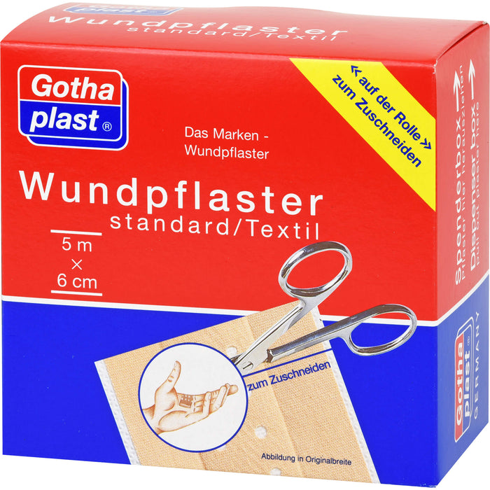 GOTHAPLAST WUNDPFLASTER STANDARD 5MX6CM, 1 St PFL