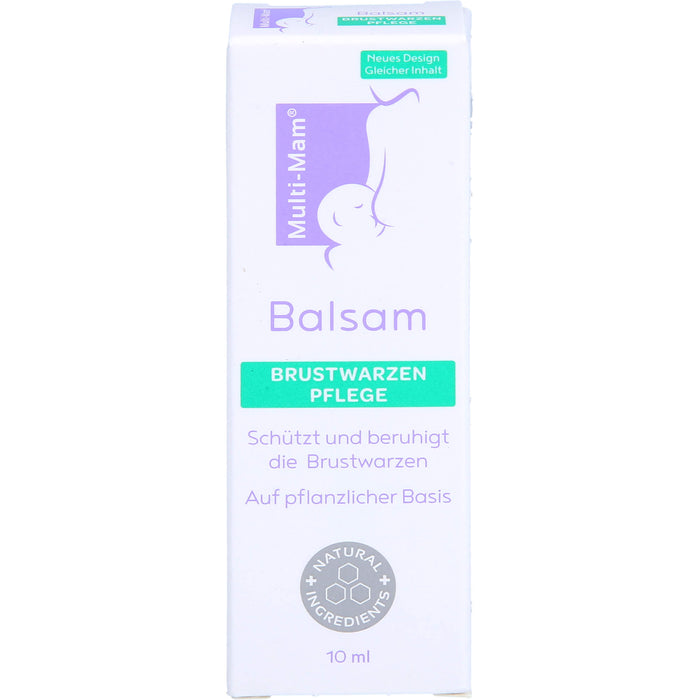 Multi-Mam Balsam zur intensiven Pflege besonders empfindlicher und irritierter Brustwarzen, 10 ml Baume