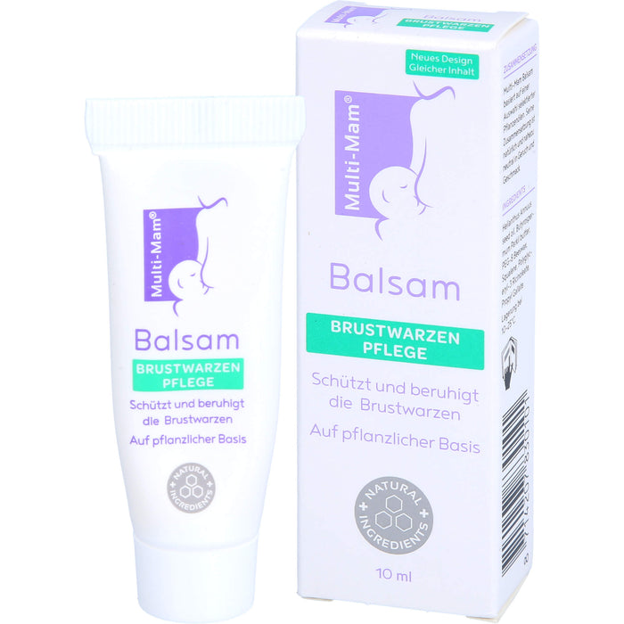 Multi-Mam Balsam zur intensiven Pflege besonders empfindlicher und irritierter Brustwarzen, 10 ml Baume