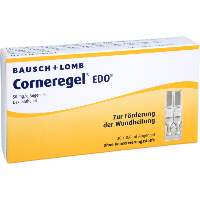 Corneregel EDO Augengel zur Förderung der Wundheilung, 30 pcs. Single-dose pipettes