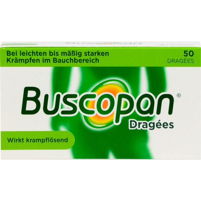 Buscopan kohlpharm Dragées 10 mg, 50 St. Tabletten