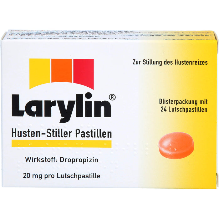 Larylin Husten-Stiller Pastillen, 24 St. Tabletten