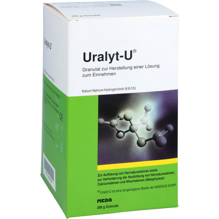 Uralyt-U kohlpharma Granulat zur Herstellung einer Lösung zum Einnehmen, 280 g GRA