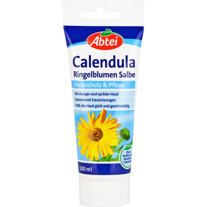 Abtei Calendula Ringelblumen Salbe Hautschutz & Pflege, 100 ml Ointment