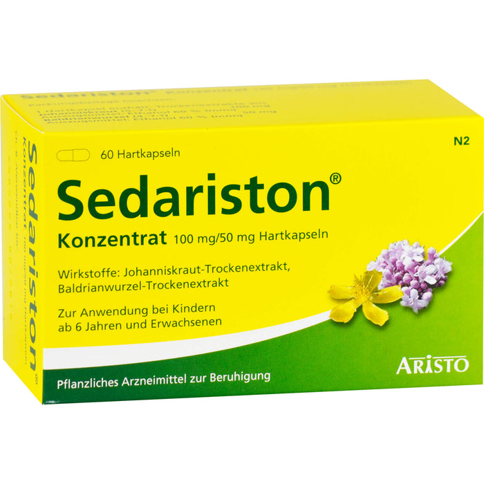 Sedariston Konzentrat, 60 pcs. Capsules