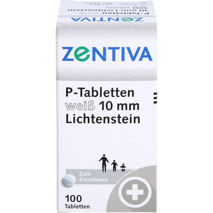 Winthrop P-Tabletten weiß 10 mm Lichtenstein, 100 pcs. Tablets