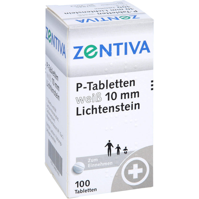 Winthrop P-Tabletten weiß 10 mm Lichtenstein, 100 St. Tabletten