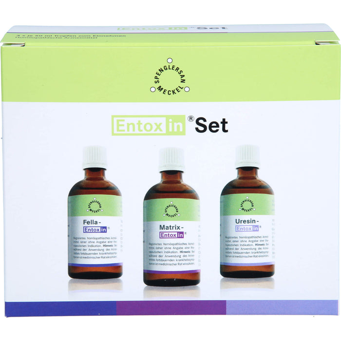 SPENGLERSAN Entoxin Set Tropfen, 3 St. Ampullen