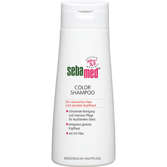 sebamed Color Shampoo für koloriertes Haar und sensible Kopfhaut, 200 ml Shampoing