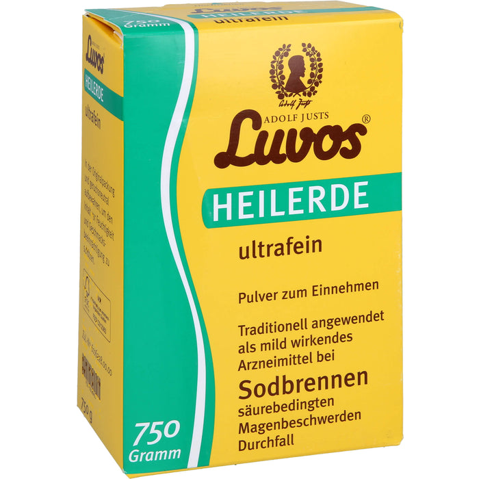 Luvos Heilerde ultrafein Pulver bei Sodbrennen, 750 g Powder