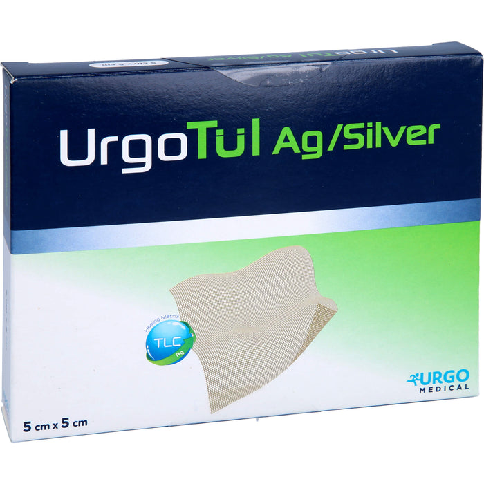 Urgotül Silver, Lipidokolloid-Wundauflage mit Silbersalz, 10 St WGA