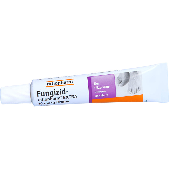 Fungizid-ratiopharm Extra Creme bei Pilzerkrankungen der Haut, 15 g Cream