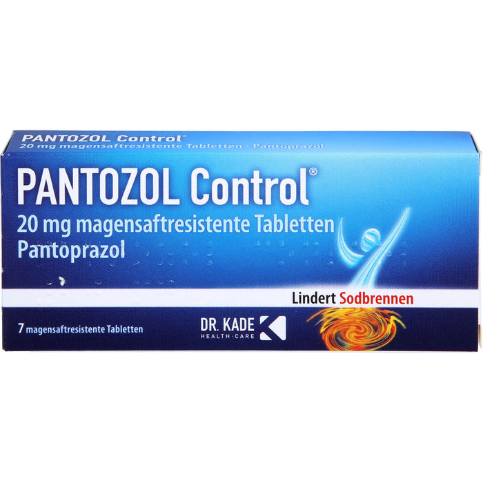 PANTOZOL Control 20 mg magensaftresistente Tabletten, 7 pc Tablettes