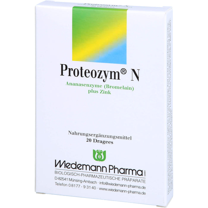 Proteozym N Dragées, 20 pcs. Tablets