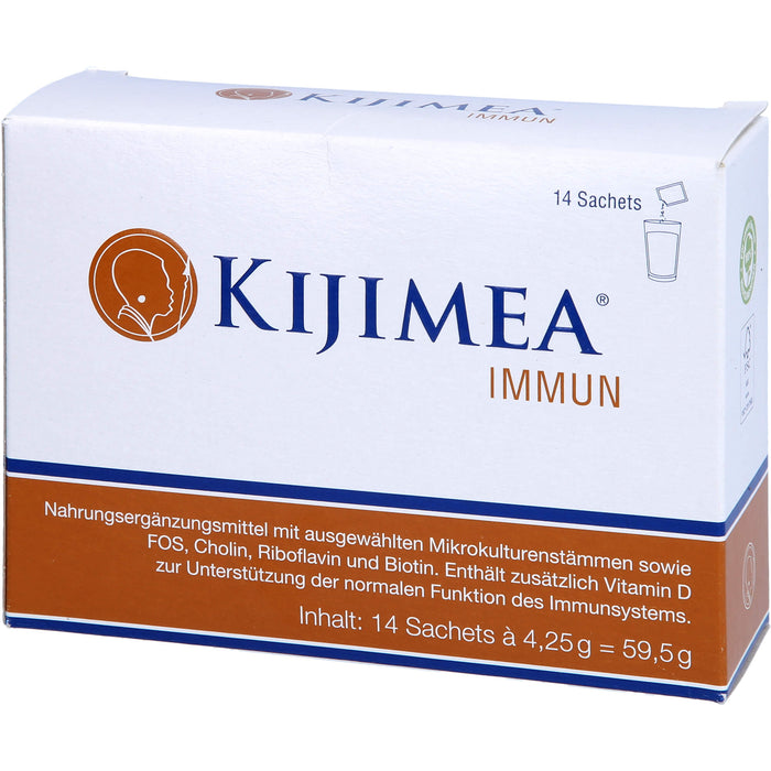 Kijimea Immun Pulver bei Grippe und grippalen Symptomen, 14 pcs. Sachets