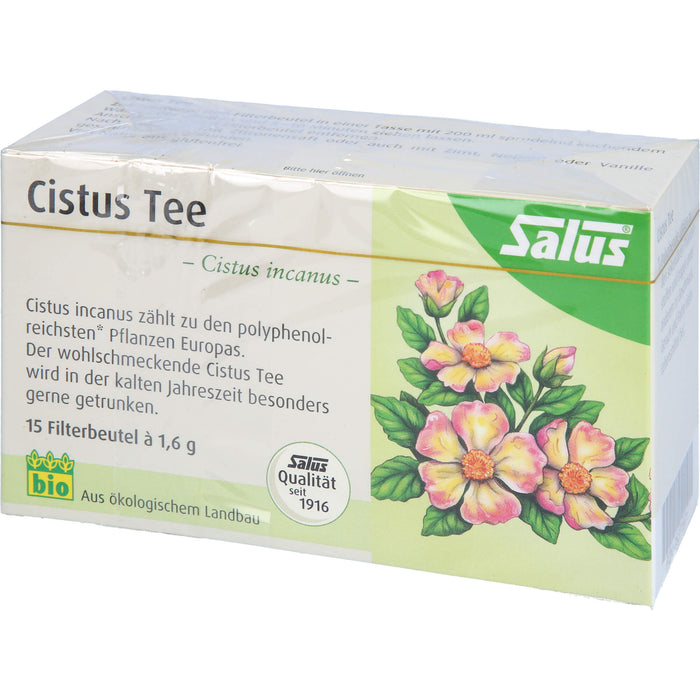 Cistus Kräutertee bio Salus, 15 St FBE