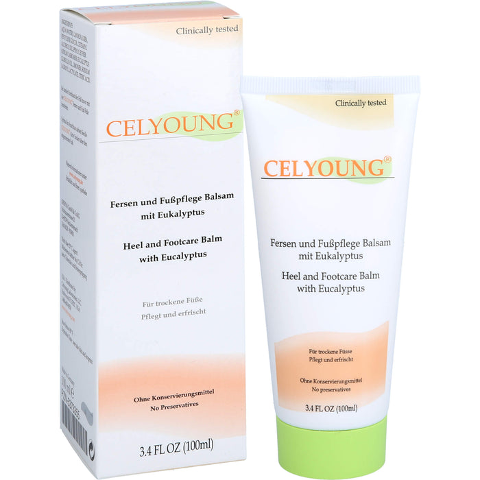 CELYOUNG Fersen + Fusspflege BALSAM m.Eukalyptus, 100 ml BAL