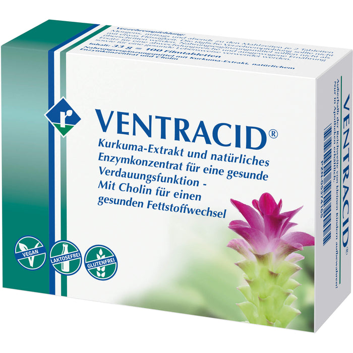 VENTRACID für eine gesunde Verdauungsfunktion Tabletten, 100 pc Tablettes