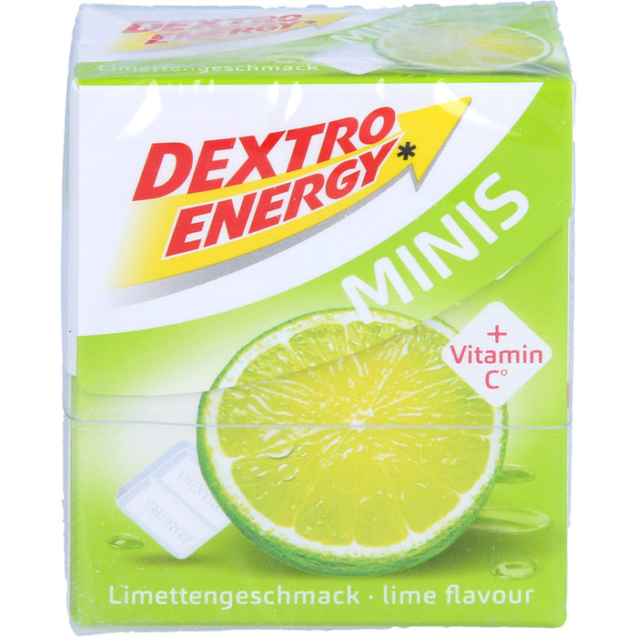 DEXTRO ENERGY minis Limette Täfelchen, 50 g Täfelchen