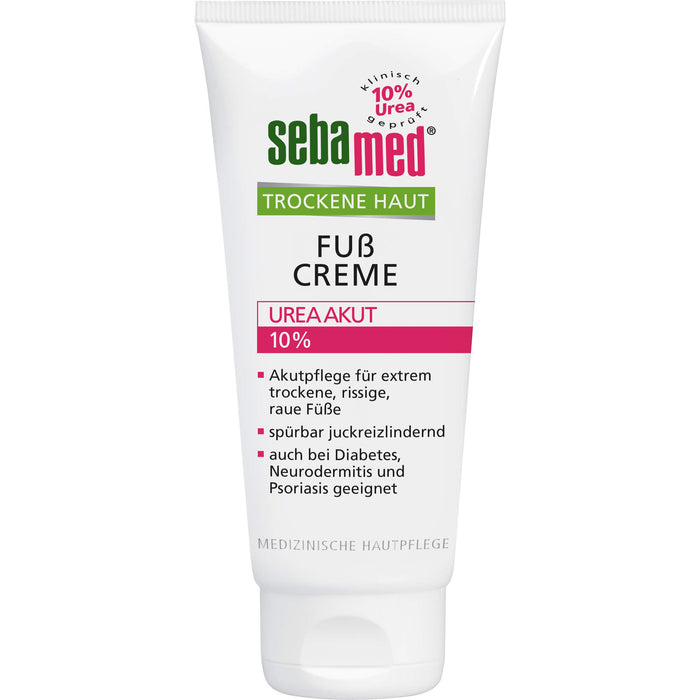 Sebamed Fußcreme für trockene Haut 10% Urea, 100 ml Crème