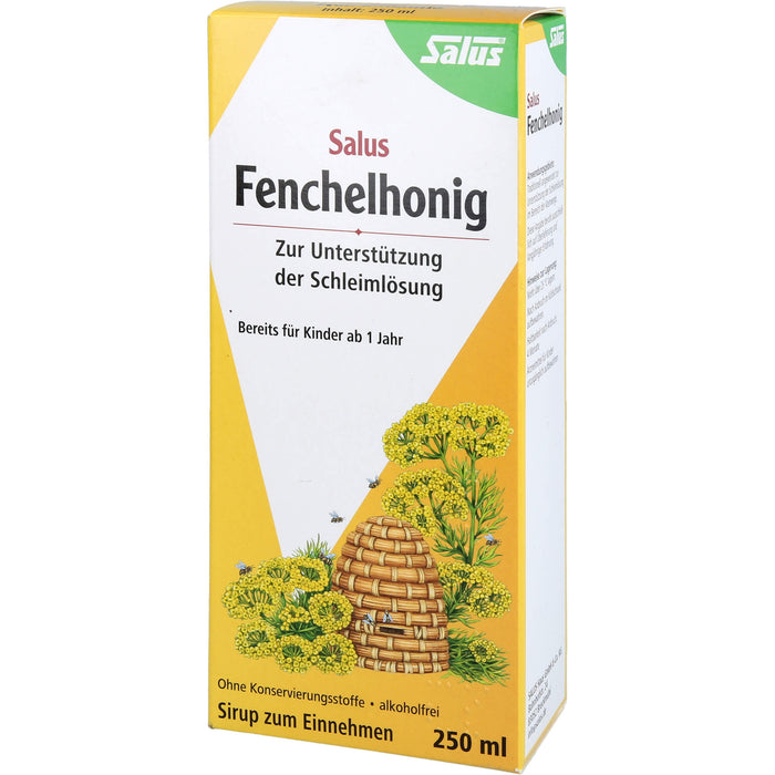 Salus Fenchelhonig Sirup, 250 ml Solution