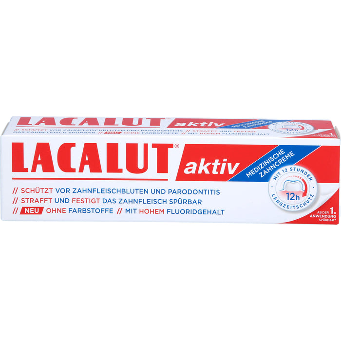 LACALUT aktiv Zahncreme, 100 ml Dentifrice