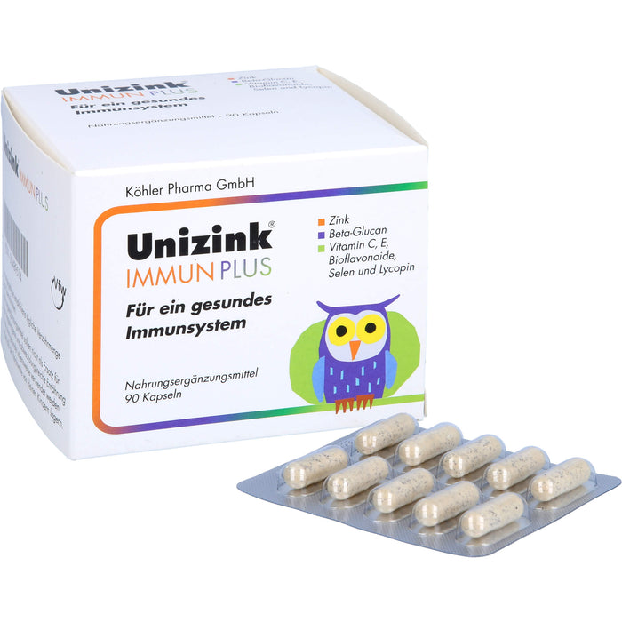 Unizink Immun Plus Kapseln, 90 pcs. Capsules