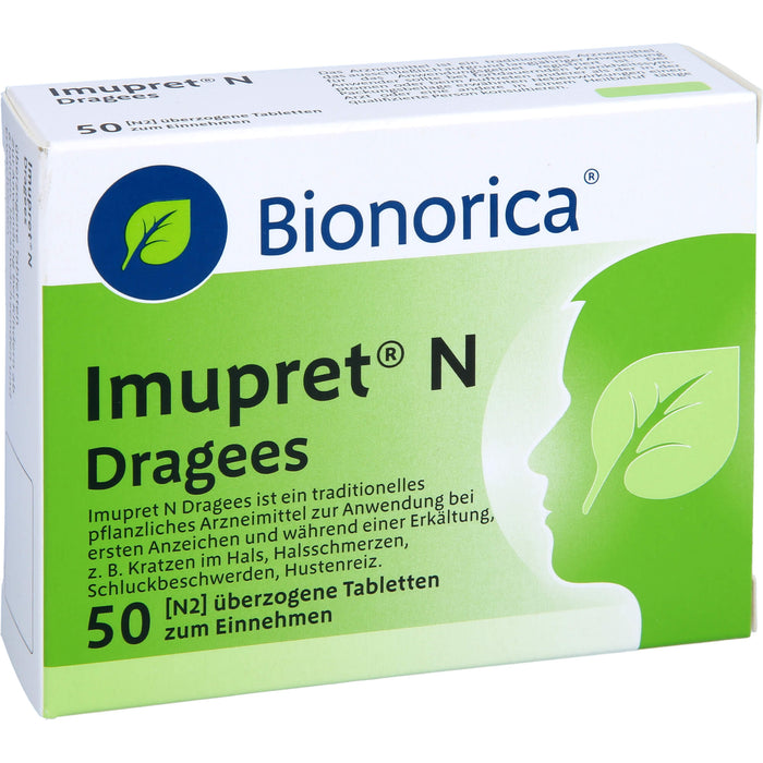 Imupret N Dragees, 50 St. Tabletten