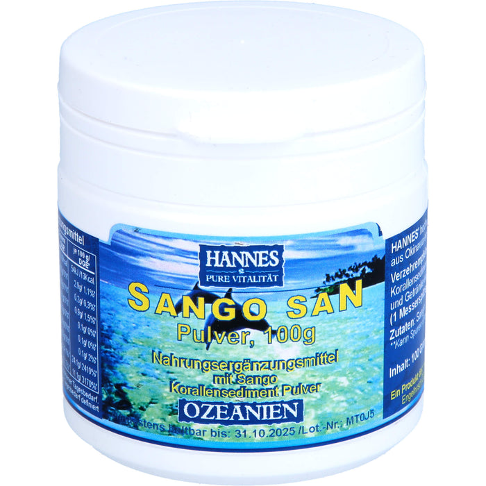 HANNES Sango San Pulver, 100 g Powder