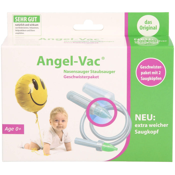 Angel-Vac Nasensauger Staubsauger Geschwisterpaket, 1 pcs. Nasal aspirator