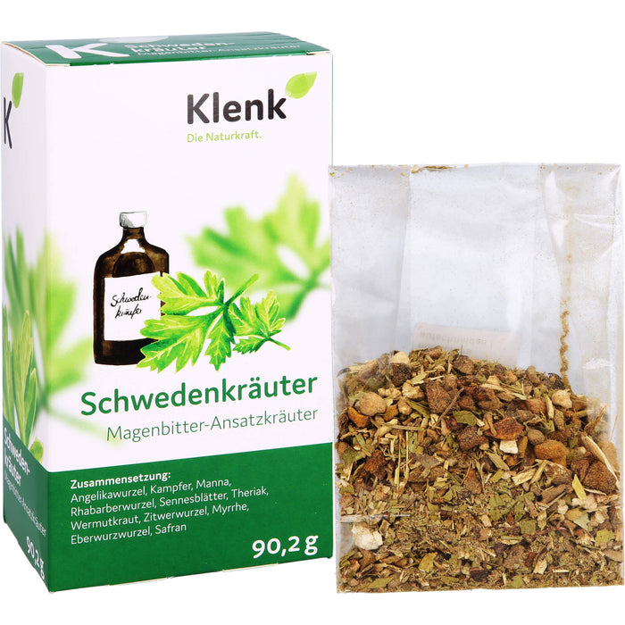 Klenk Schwedenkräuter Magenbitter-Ansatzkräuter, 90.2 g Solution