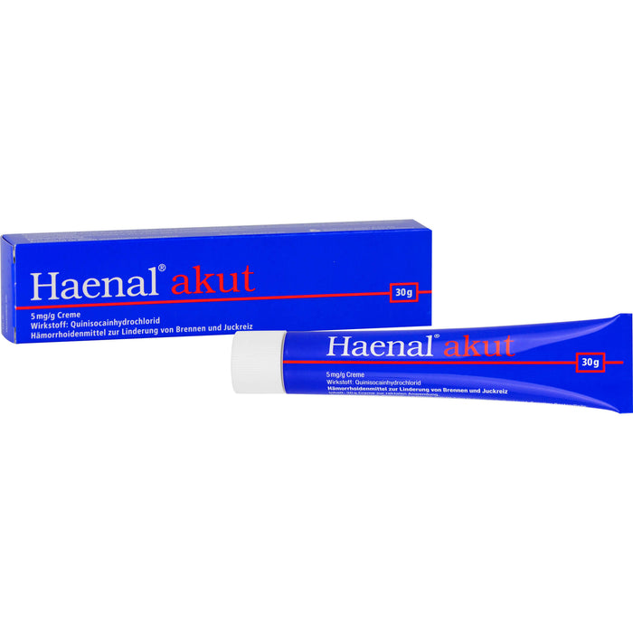 Haenal akut, 5 mg/g Creme, 30 g Creme